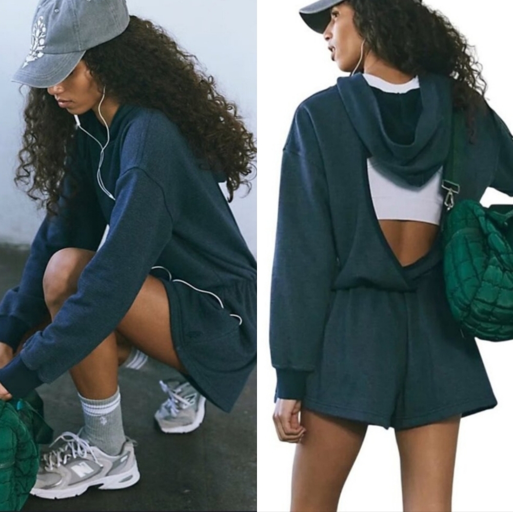 New!Free People Movement Such A Flirt Romper.